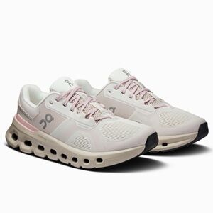 LIKE NEW: On Cloud Cloudrunner 2 Women's Sneakers in Silver and Mauve